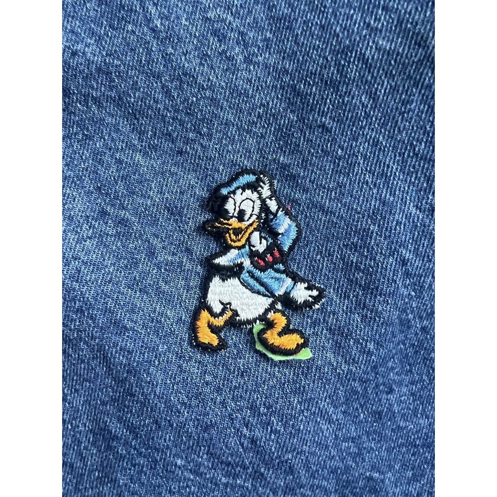 Vintage 1970s Donald Duck Sew On Patch Walt Disney Productions Streamline USA
